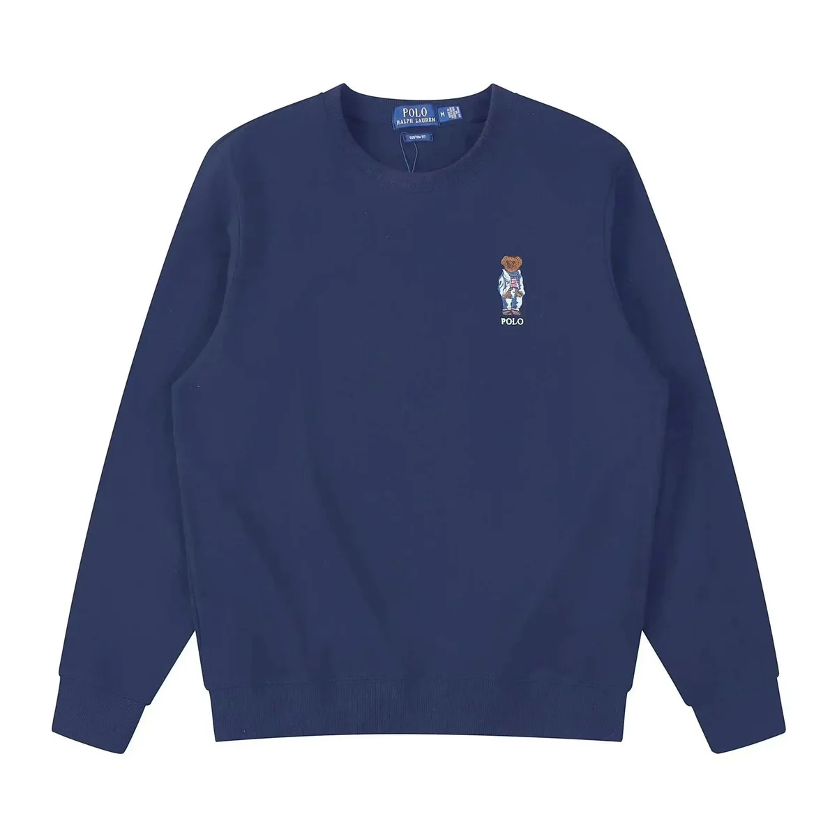 Polo Ralph Lauren Polo Ralph Lauren Bear Logo Crewneck Sweatshirt Navy Navy - 1