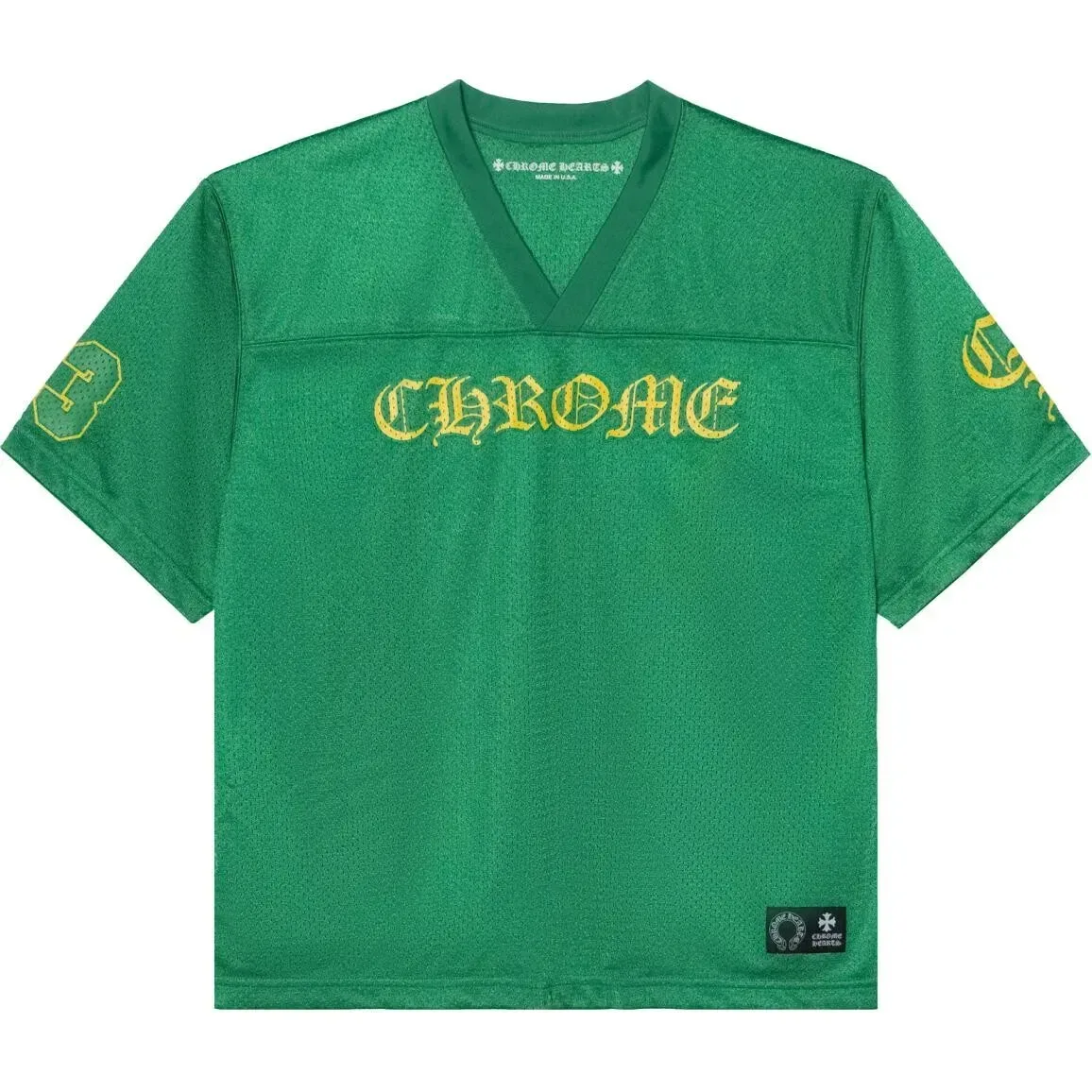 Chrome Hearts Chrome Hearts Green V-neck Jersey Green - 1