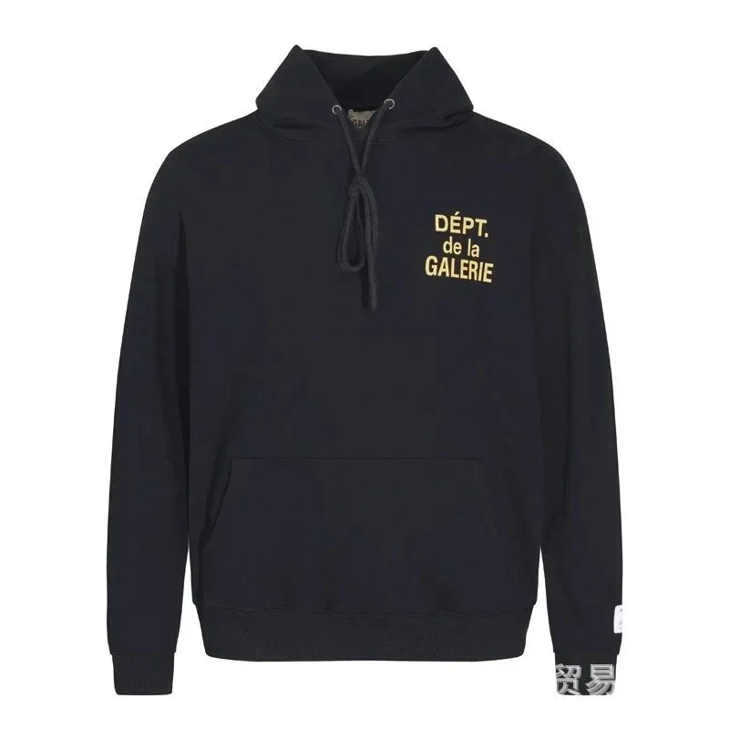 Gallery Dept. Black 'Dépt. de la Galerie' Hoodie Black - 1