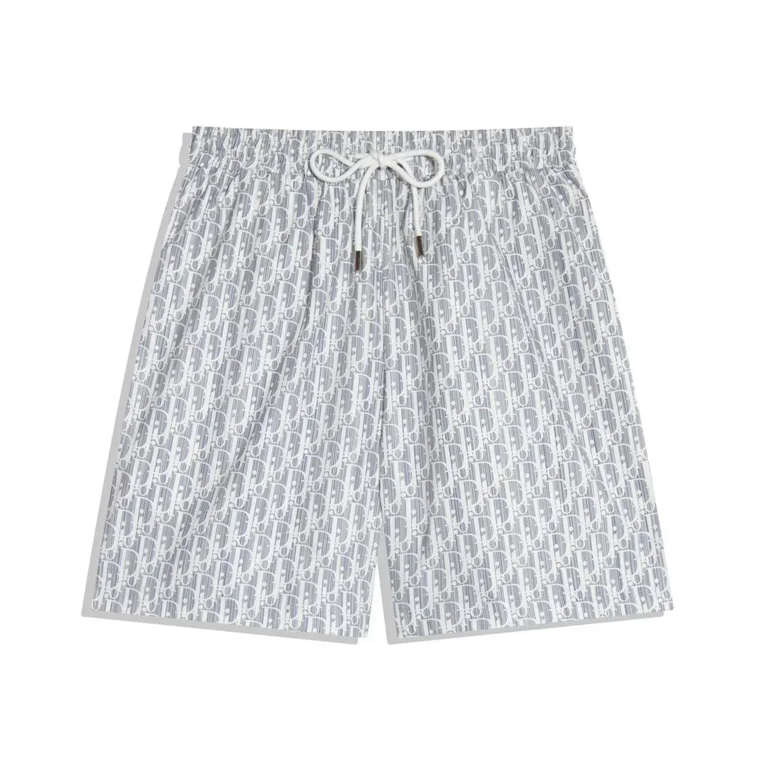 Dior Dior Oblique Print Shorts Grey Grey - 1