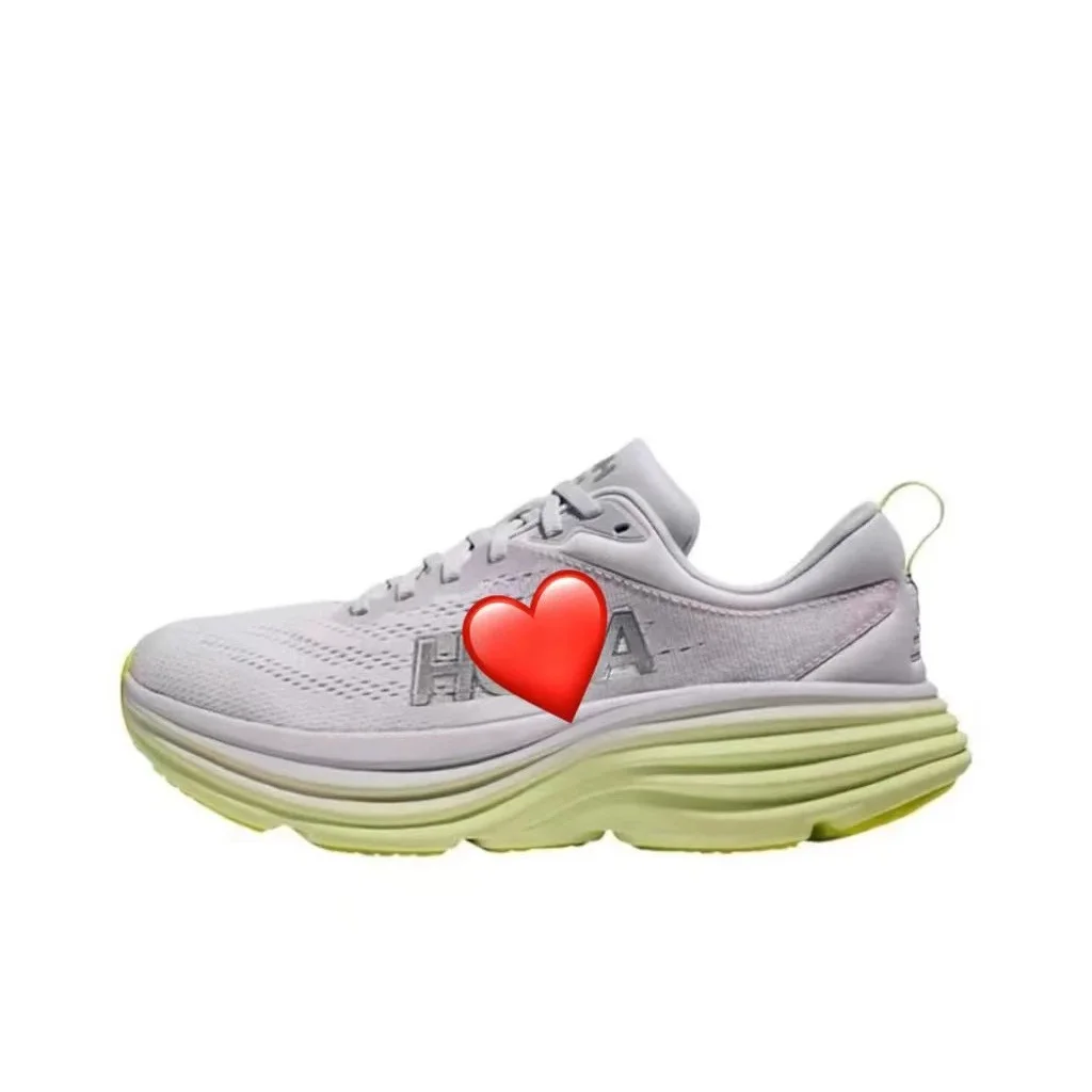 Hoka Hoka Clifton Light Grey Sneakers Grey - 1