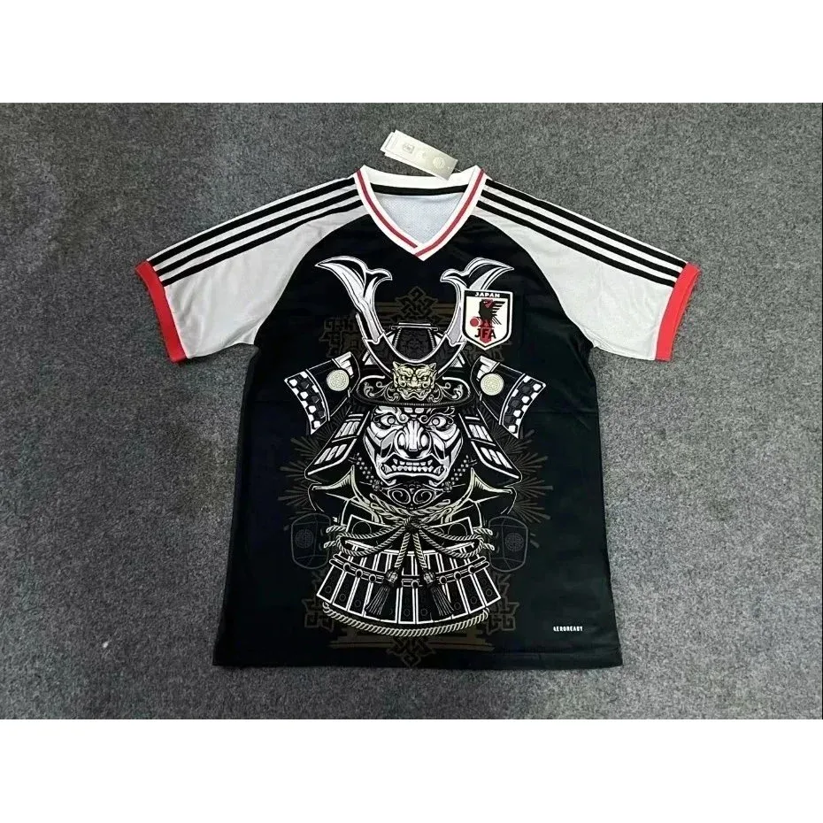 Adidas Adidas Japan Samurai Jersey Black White Soccer Top Black - 1