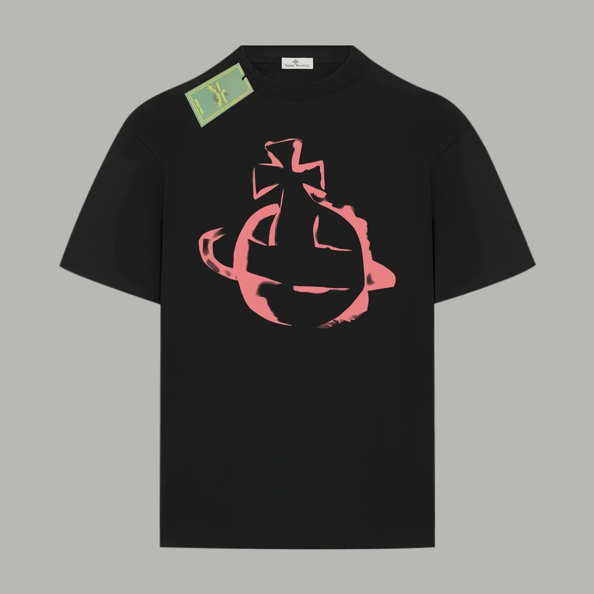 Vivienne Westwood Vivienne Westwood Orb Black T-Shirt Black - 1
