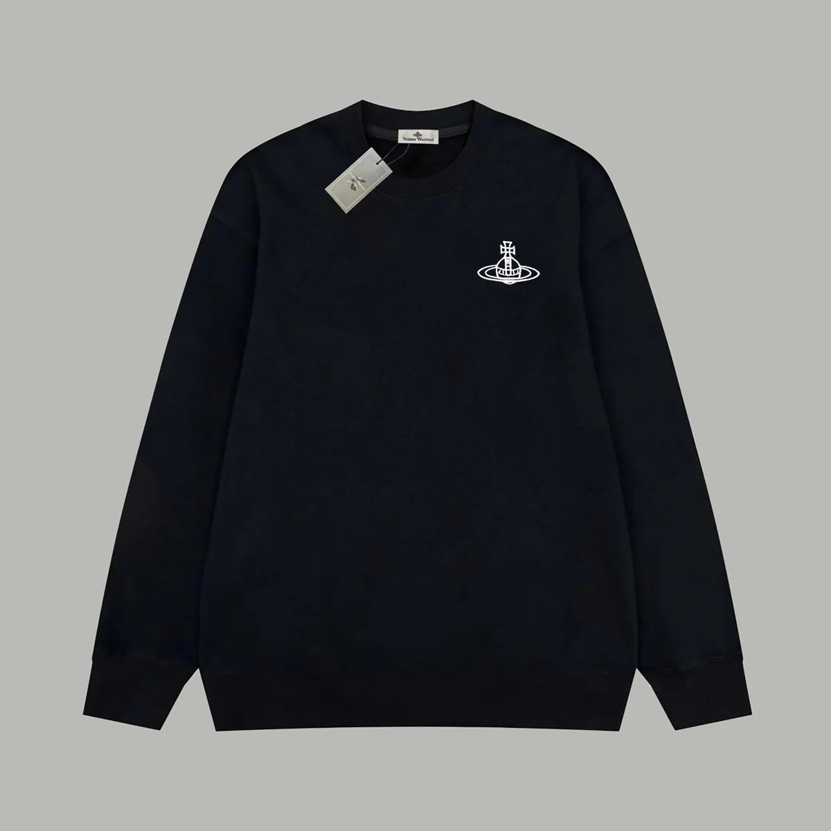 Vivienne Westwood Vivienne Westwood Orb Crewneck Sweatshirt Black Black - 1