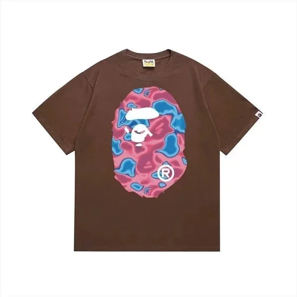 A Bathing Ape A Bathing Ape BAPE STA Brown T-Shirt Brown - 1