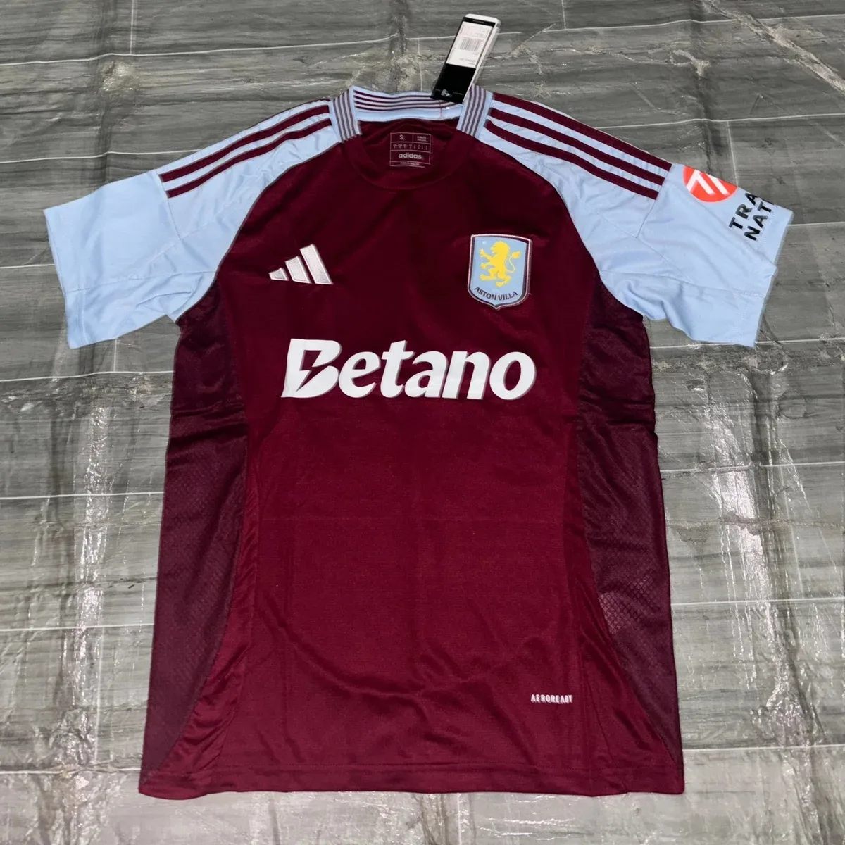 Adidas Adidas Aston Villa Home Jersey Maroon Red - 1