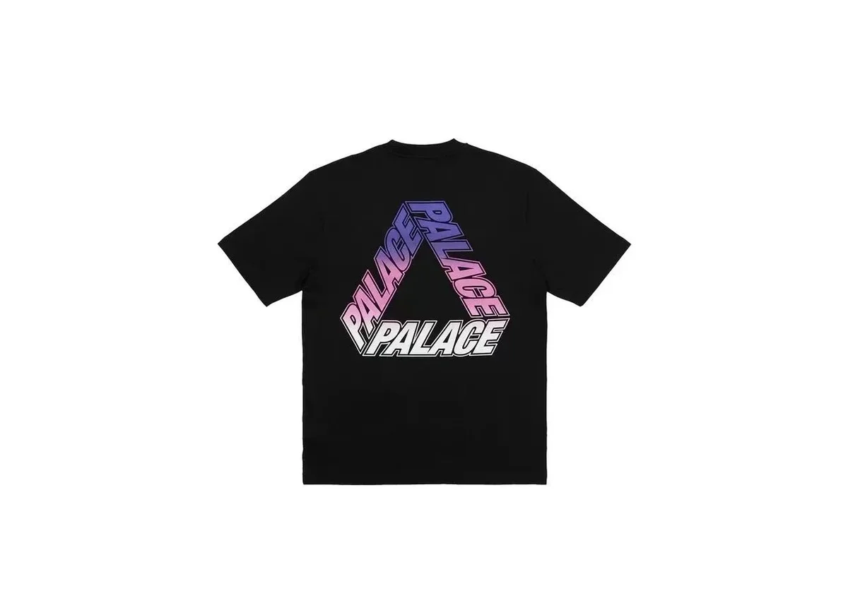 Palace Palace Black Tri-Logo T-Shirt Black - 1