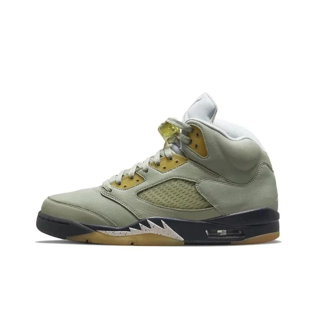 Jordan Nike Air Jordan 5 'Olive' Sneakers Green - 1