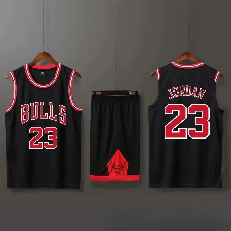 Jordan Nike Air Jordan Bulls 23 Jersey & Shorts Set Black - 1