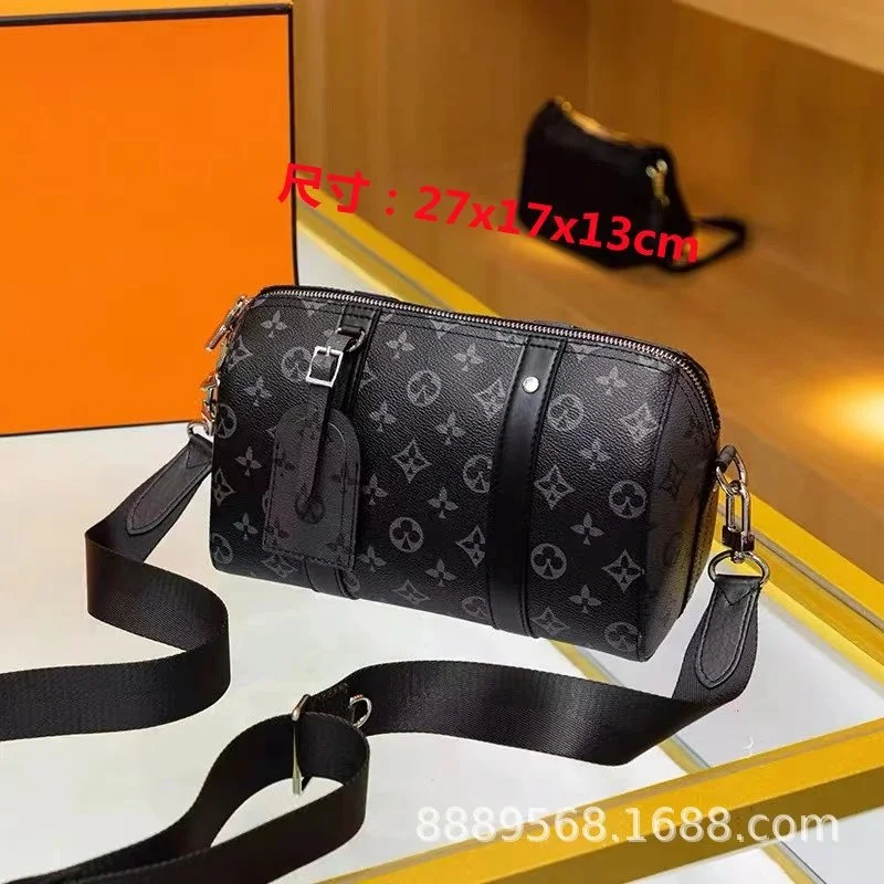 Louis Vuitton Louis Vuitton Keepall Monogram Black Tote Bag Black