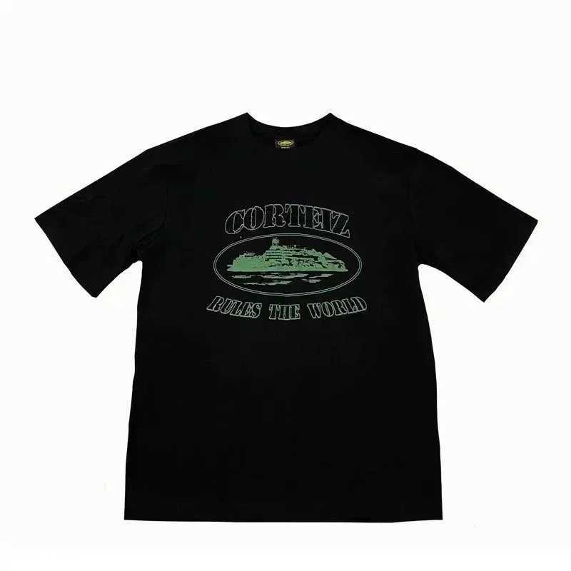 Corteiz Corteiz Rules The World Black T-Shirt Black