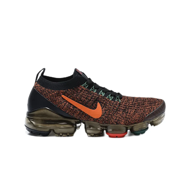 Nike Nike Air VaporMax Flyknit 3.0 Orange/Black Sneakers Orange - 1