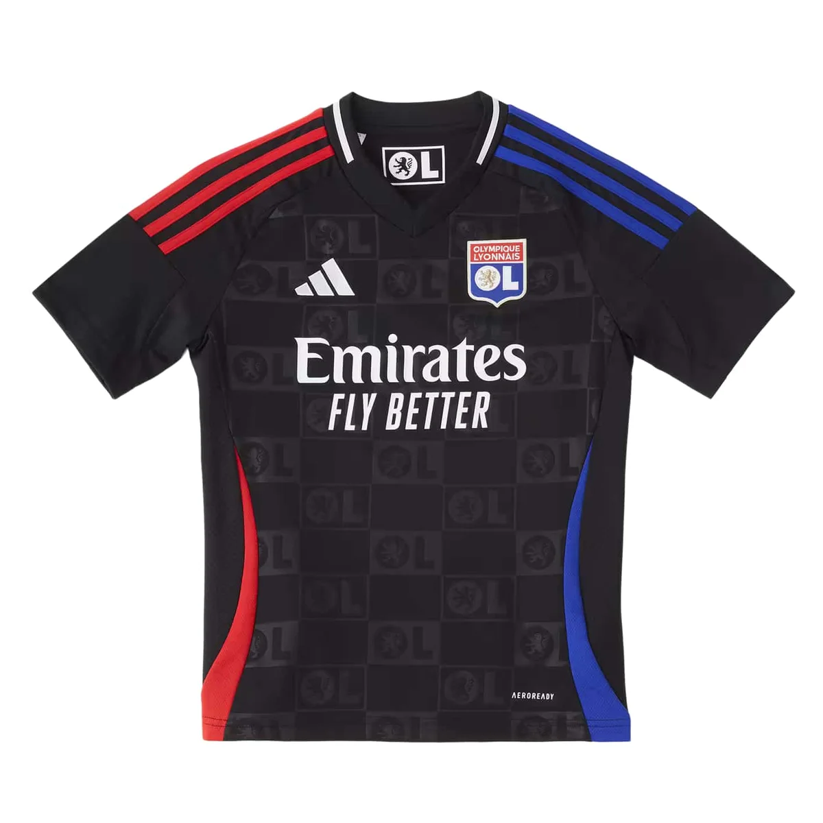 Adidas Adidas Olympique Lyonnais Black Jersey Black - 1