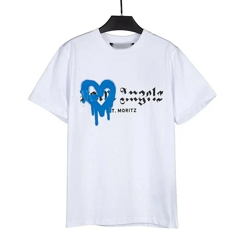 Other White 'St. Moritz' Heart Print T-Shirt White - 1
