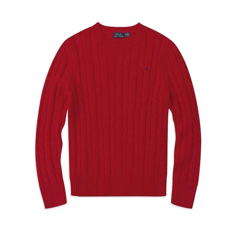 Polo Ralph Lauren Polo Ralph Lauren Red Cable-Knit Sweater Red - 1