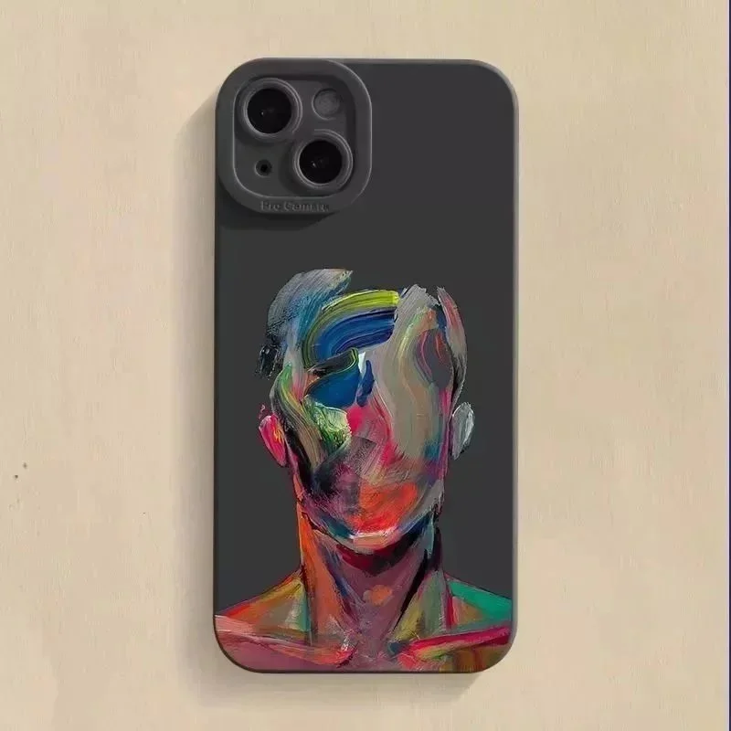 Other Abstract Art Phone Case Black - 1