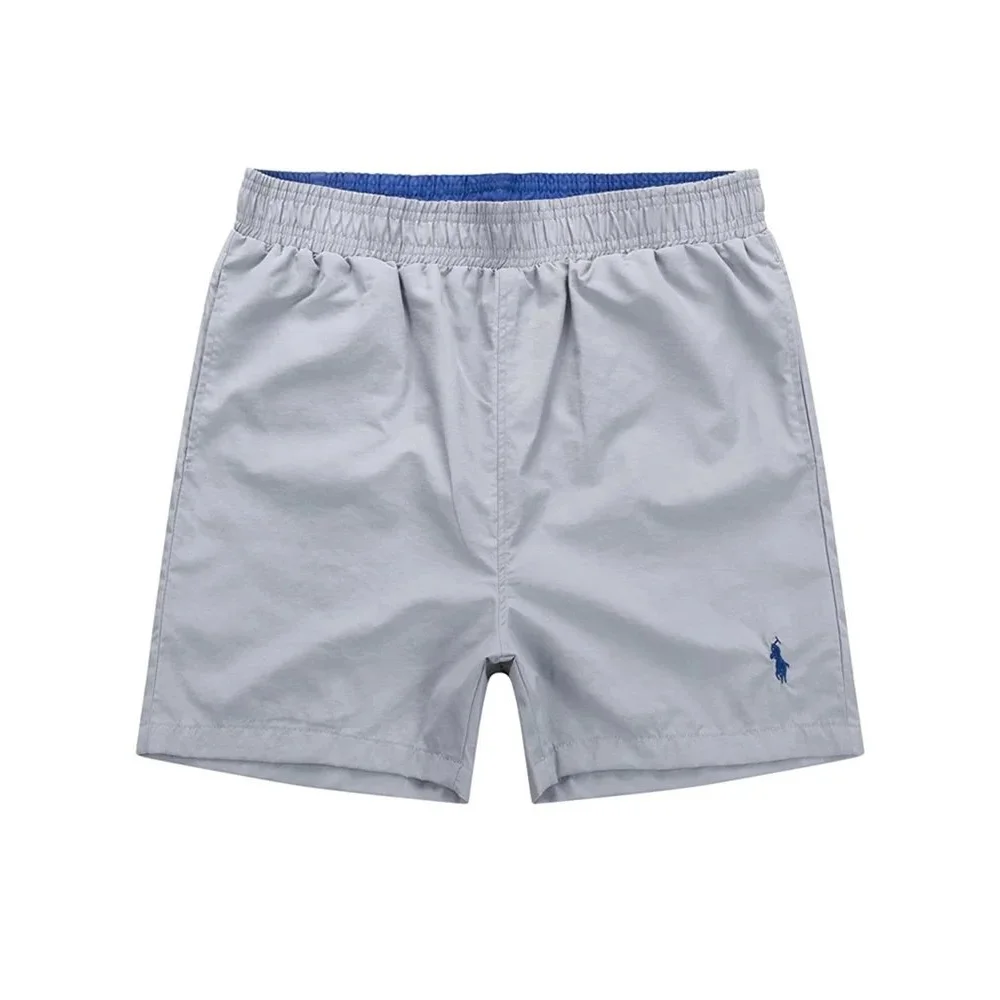 Polo Ralph Lauren Polo Ralph Lauren Grey Shorts with Blue Pony Logo Grey - 1