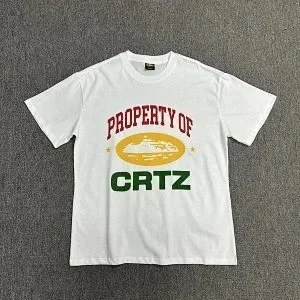 Corteiz Corteiz Property Of CRTZ White T-Shirt White - 1