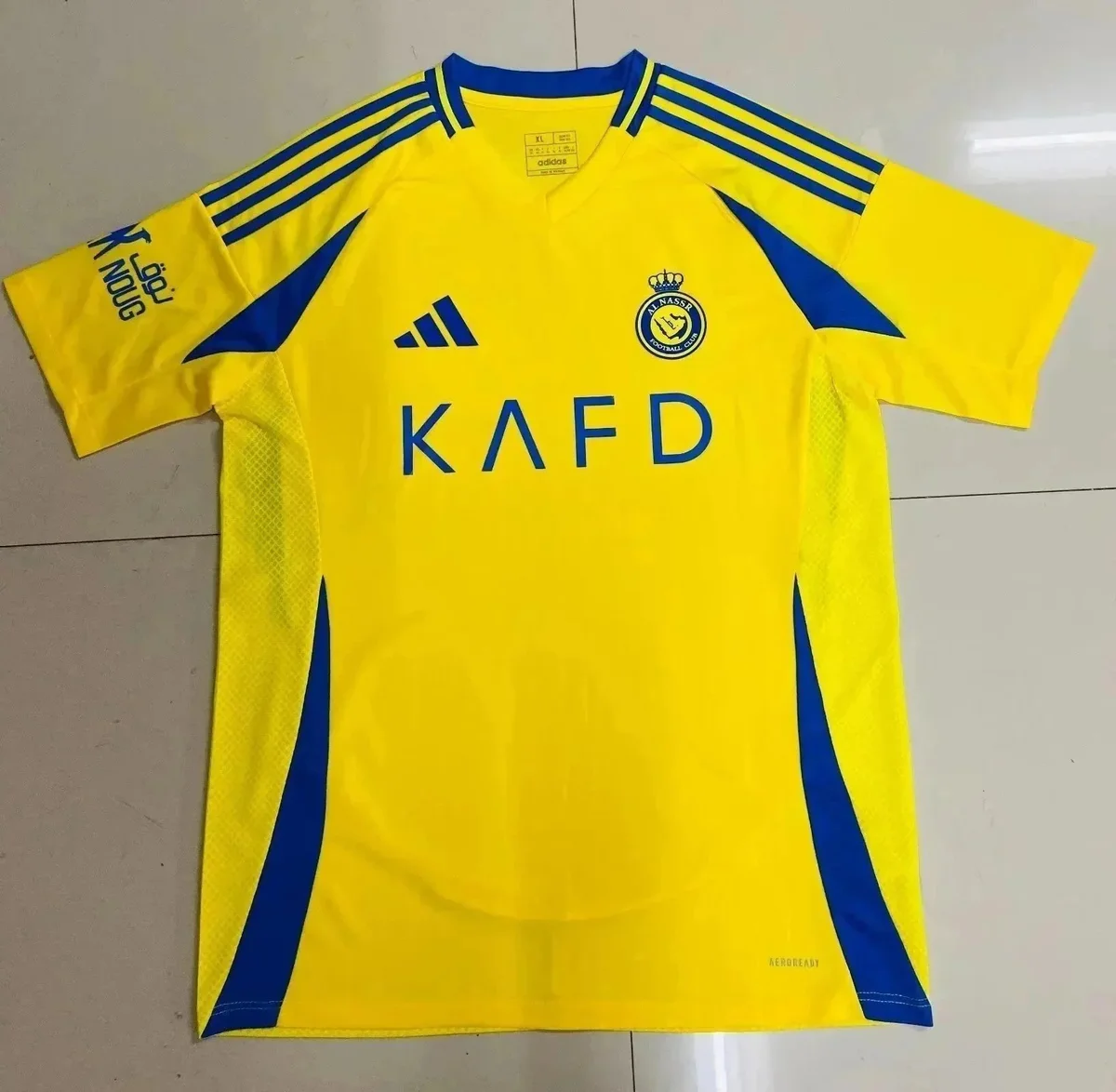 Adidas Adidas Al Nassr Yellow Blue Football Jersey Yellow - 1