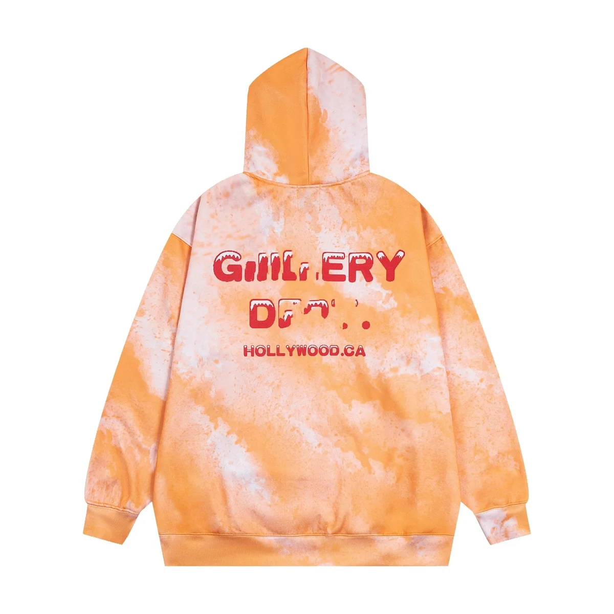 Gallery Dept. Gallery Dept. Hollywood Tie-Dye Hoodie Orange Orange - 1