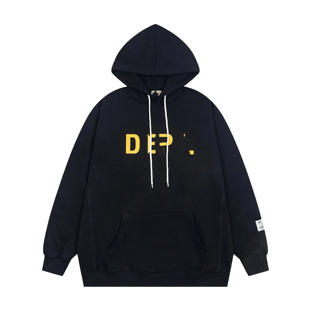 Other DEP Black Hoodie with Yellow Logo Black - 1
