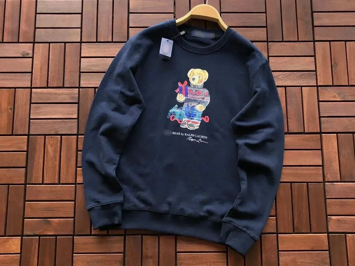 Polo Ralph Lauren Ralph Lauren Polo Bear Navy Crewneck Sweatshirt Navy - 1