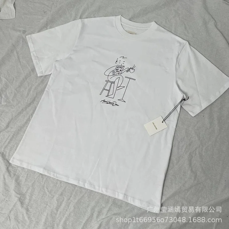 Aimé Leon Dore Aimé Leon Dore White Graphic T-Shirt White - 1