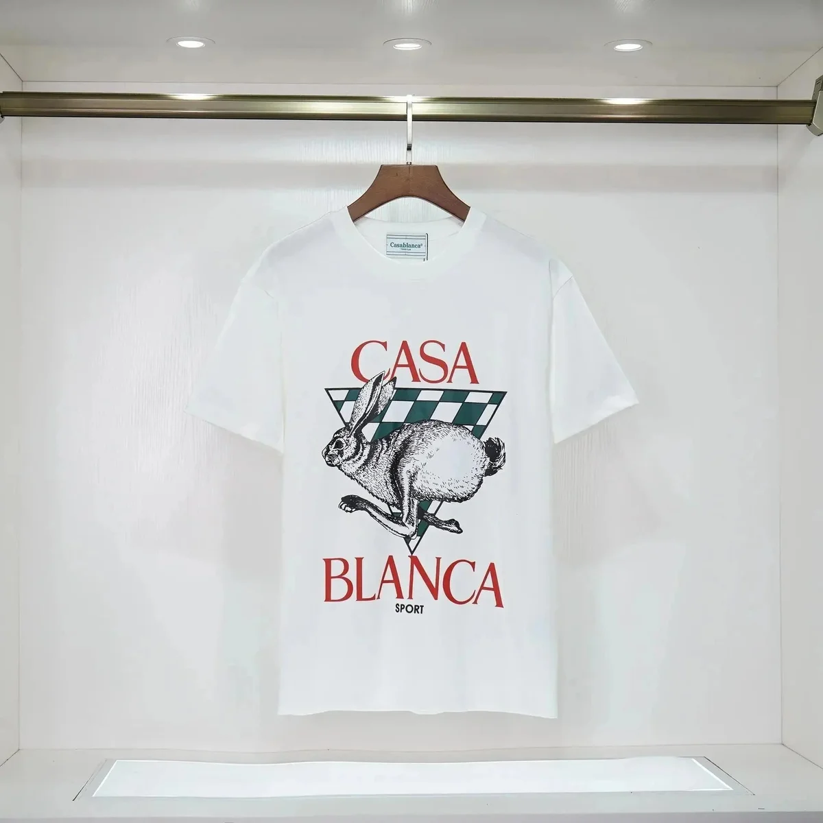 Casablanca Casablanca Casa Blanca Sport White T-Shirt White - 1