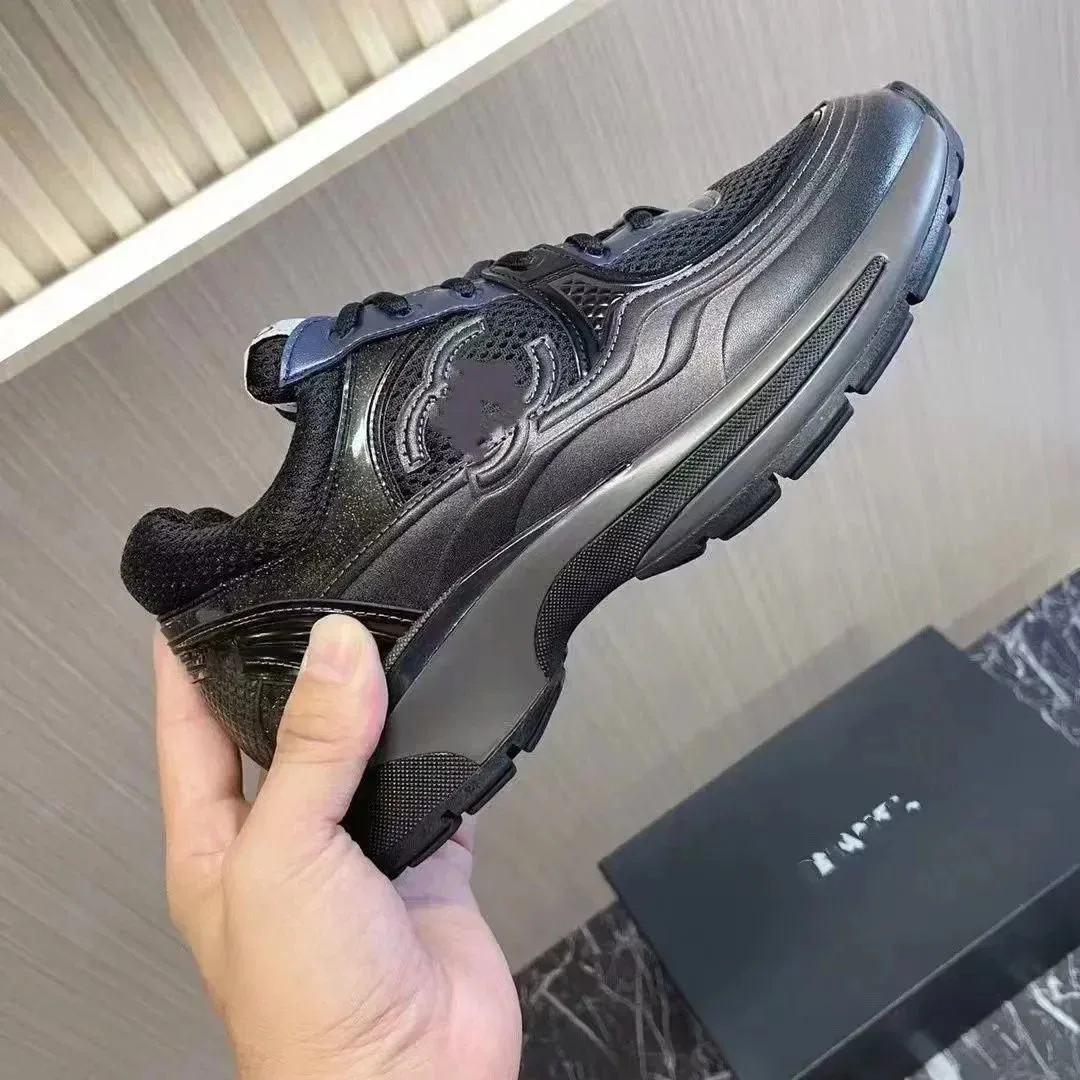 Gucci Gucci Rhyton Black Leather Sneakers Black - 1