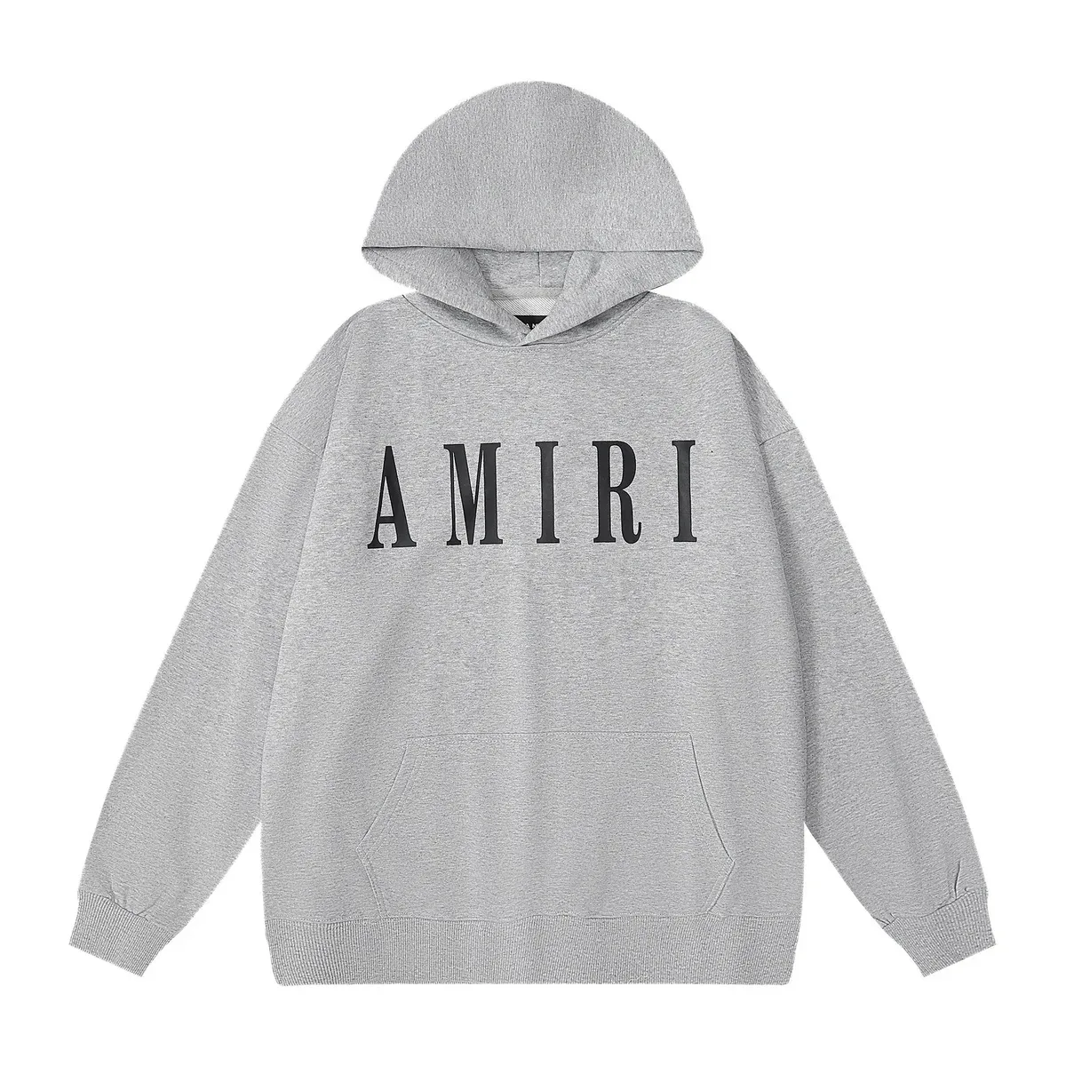 Amiri Amiri Grey AMIRI Logo Hoodie Grey - 1