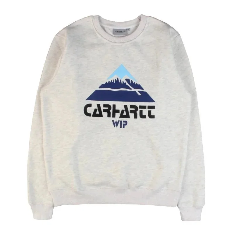 Carhartt WIP Carhartt WIP Mountain Graphic Crewneck Sweatshirt Grey - 1