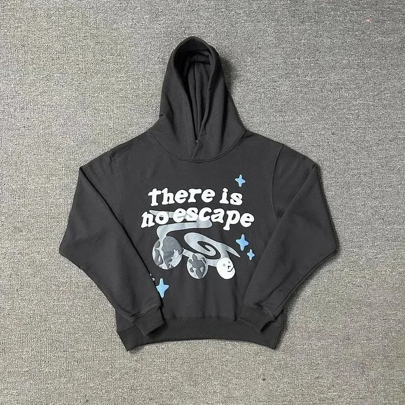 A Bathing Ape A Bathing Ape There Is No Escape Black Hoodie Black - 1