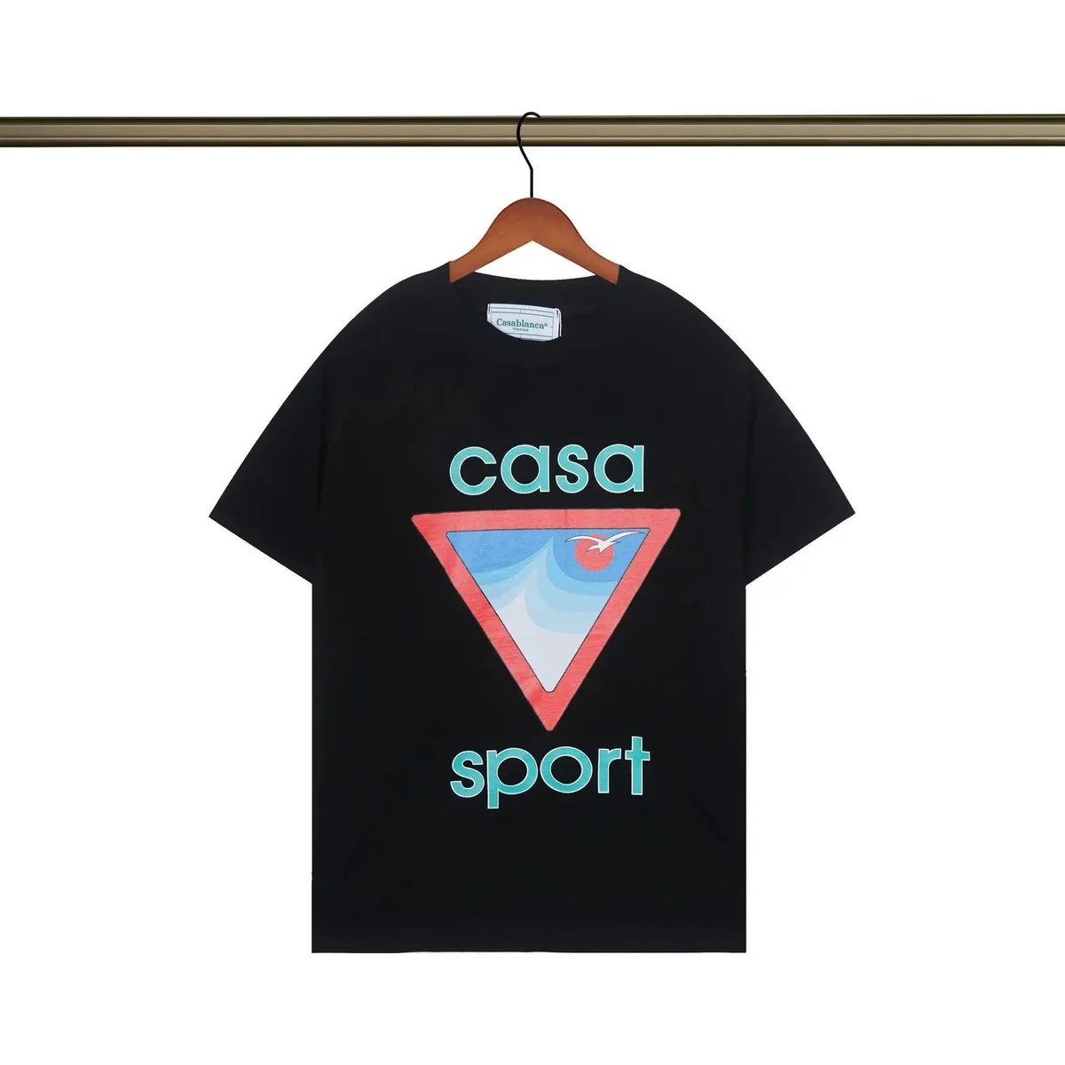 Casablanca Casablanca Casa Sport Black T-Shirt Black - 1