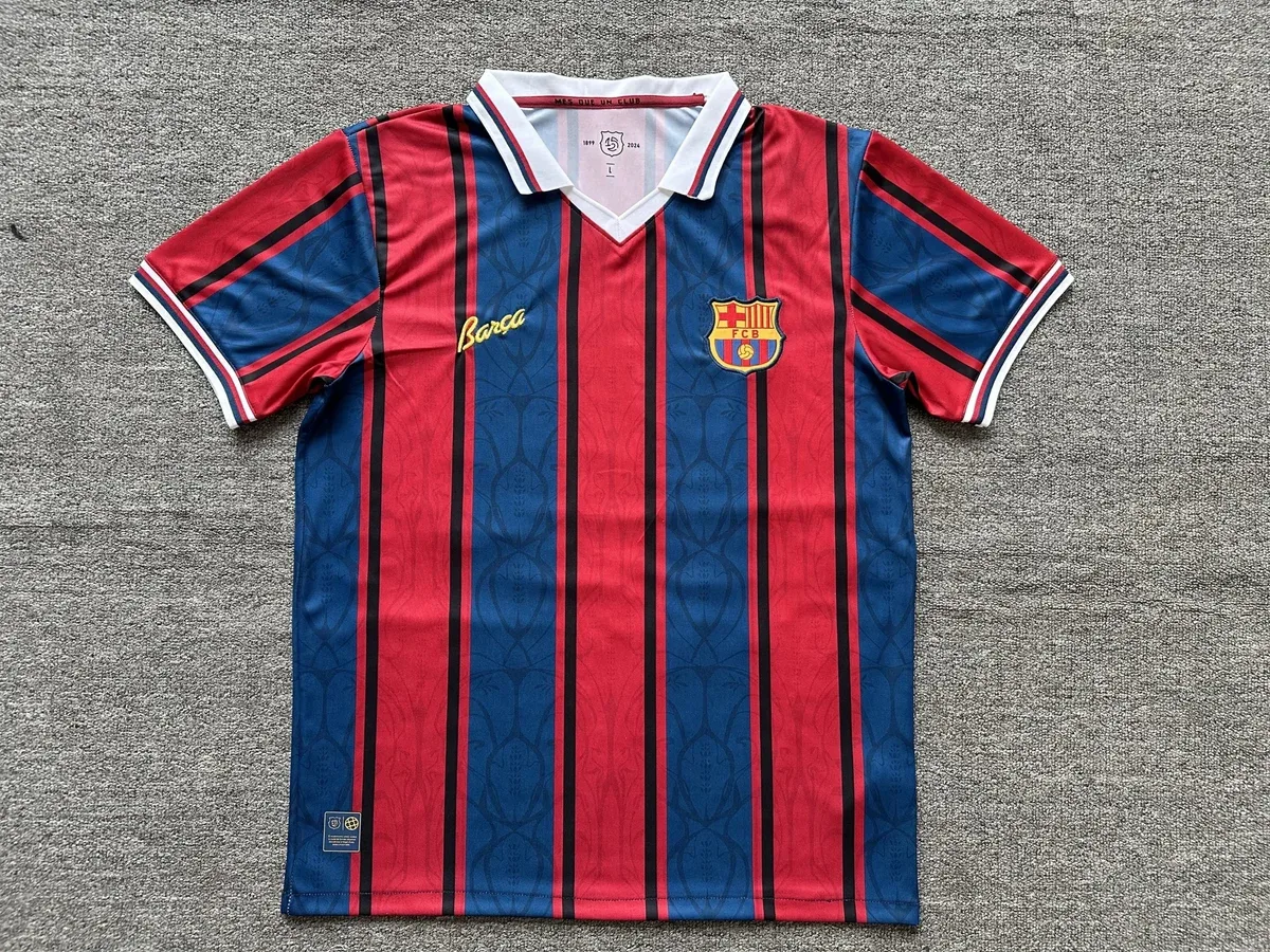 Adidas Adidas Sleeeker FC Barcelona Jersey Red/Blue Men's Football Shirt Red - 1