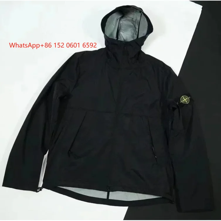 Stone Island Stone Island Shadow Project Black Hooded Jacket Black
