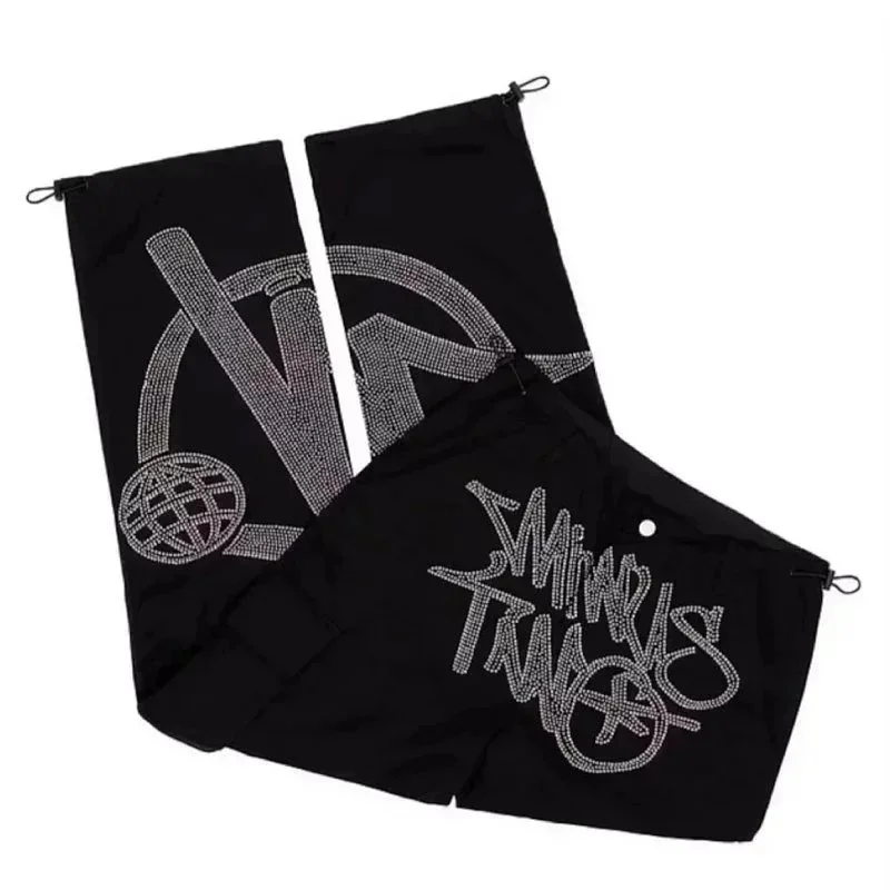 A Bathing Ape A Bathing Ape BAPE STA Black Rhinestone Shorts Black - 1