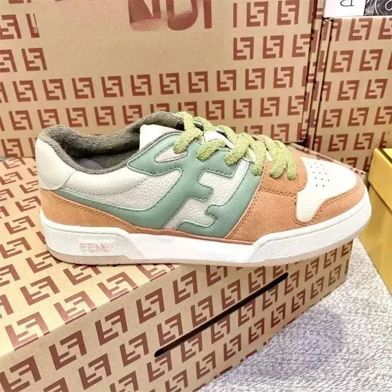 Fendi Fendi Multi-Color Low Top Sneakers Multicolor - 1