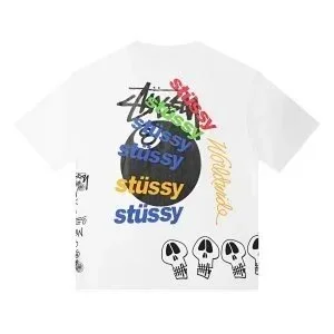 Stussy Stussy White Graphic T-Shirt White - 1