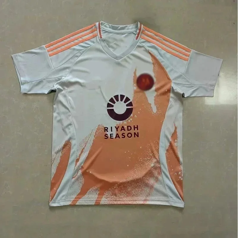 Adidas Adidas Riyadh Season Jersey White Orange White - 1