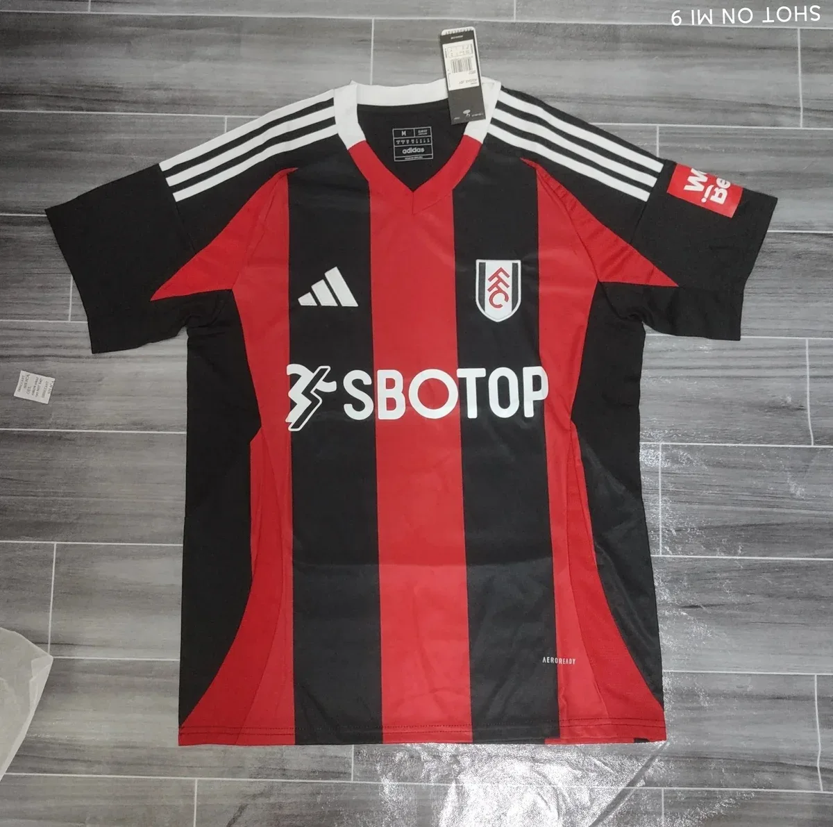 Adidas Adidas Fulham FC Home Jersey Black/Red Black - 1
