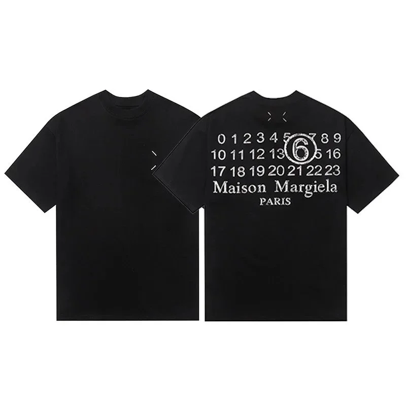 Maison Margiela Maison Margiela Black Print T-Shirt Black - 1