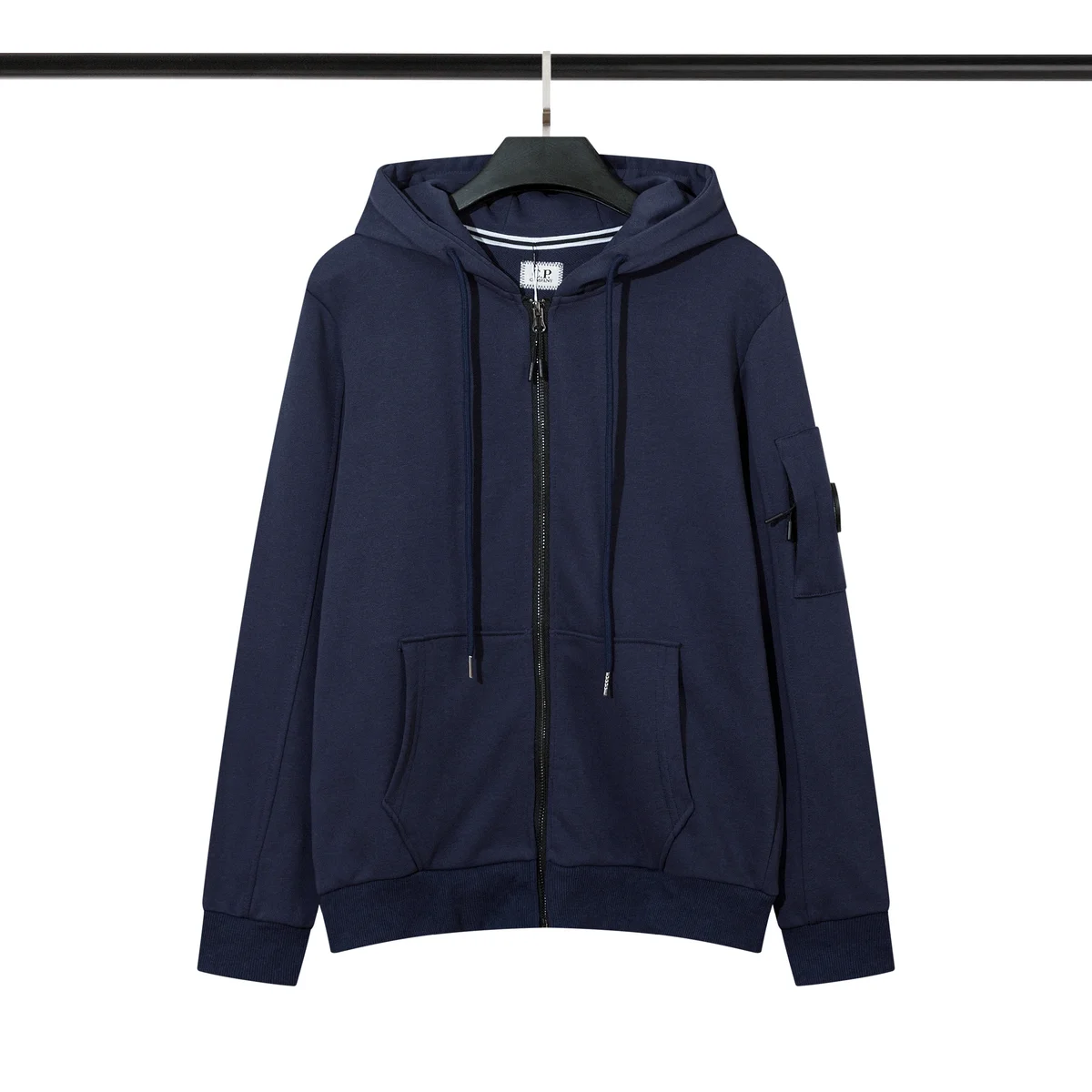 CP Company CP Company Goggle Navy Zip-Up Hoodie Navy - 1