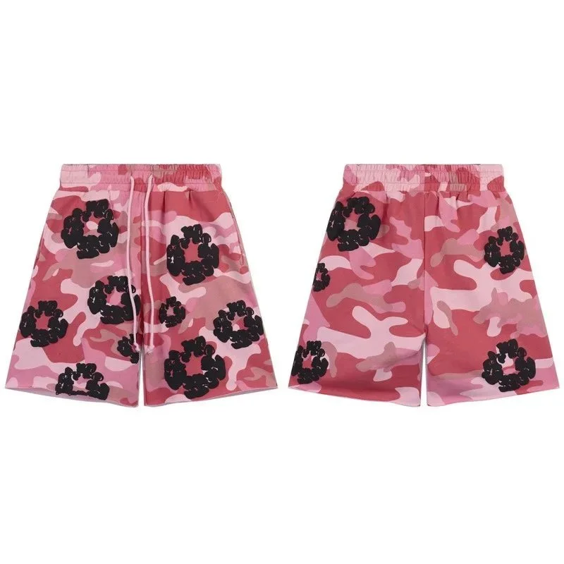 Other Pink Camo Print Shorts Pink - 1