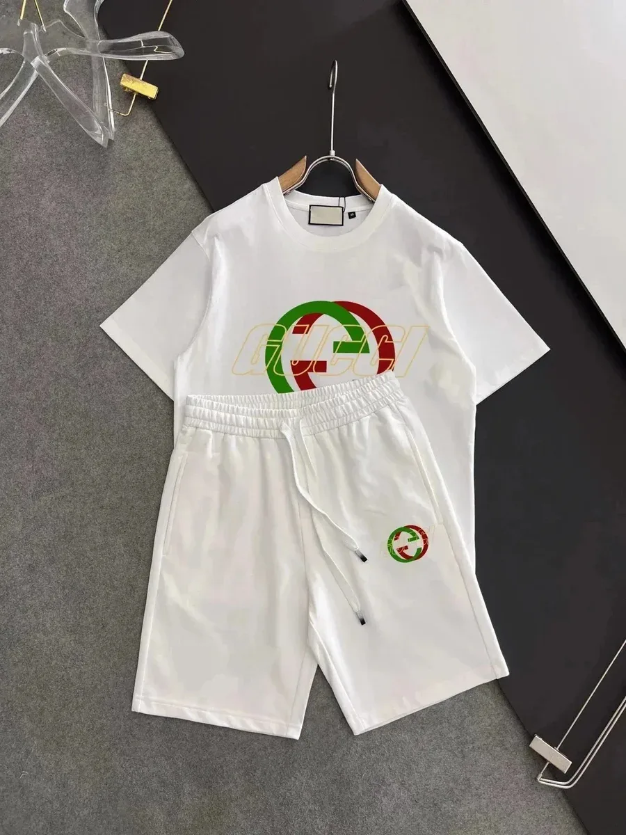 Gucci Gucci White Logo Print Co-ord Set White - 1