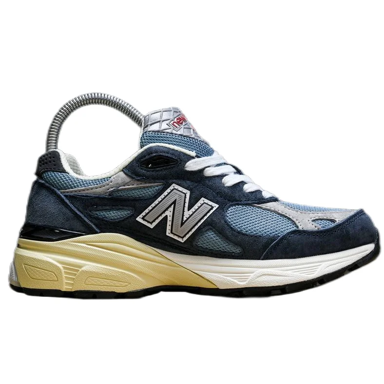New Balance New Balance 990 Navy Blue & Grey Sneakers Navy - 1