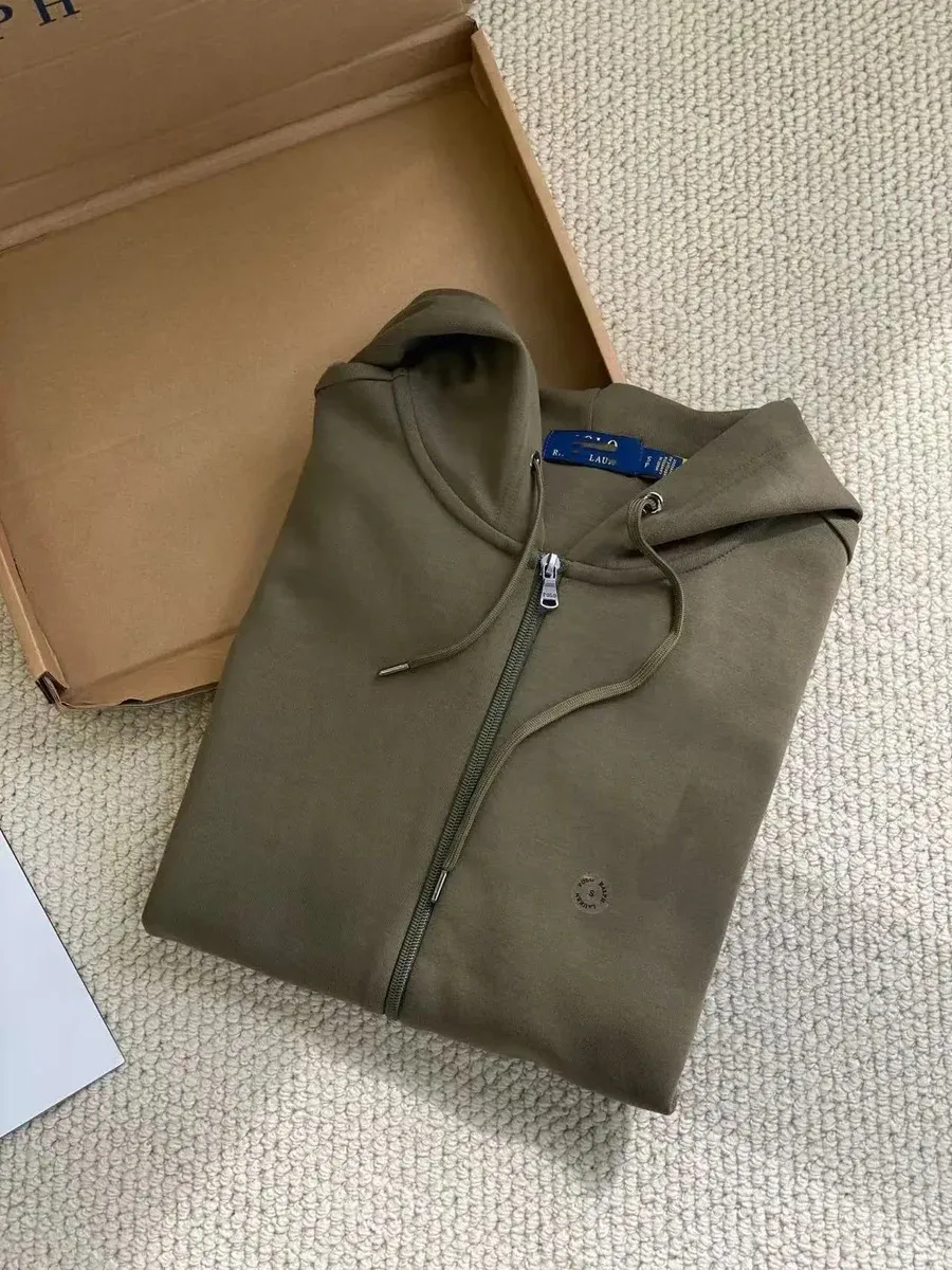 Polo Ralph Lauren Polo Ralph Lauren Olive Zip-Up Hoodie Multicolor - 1