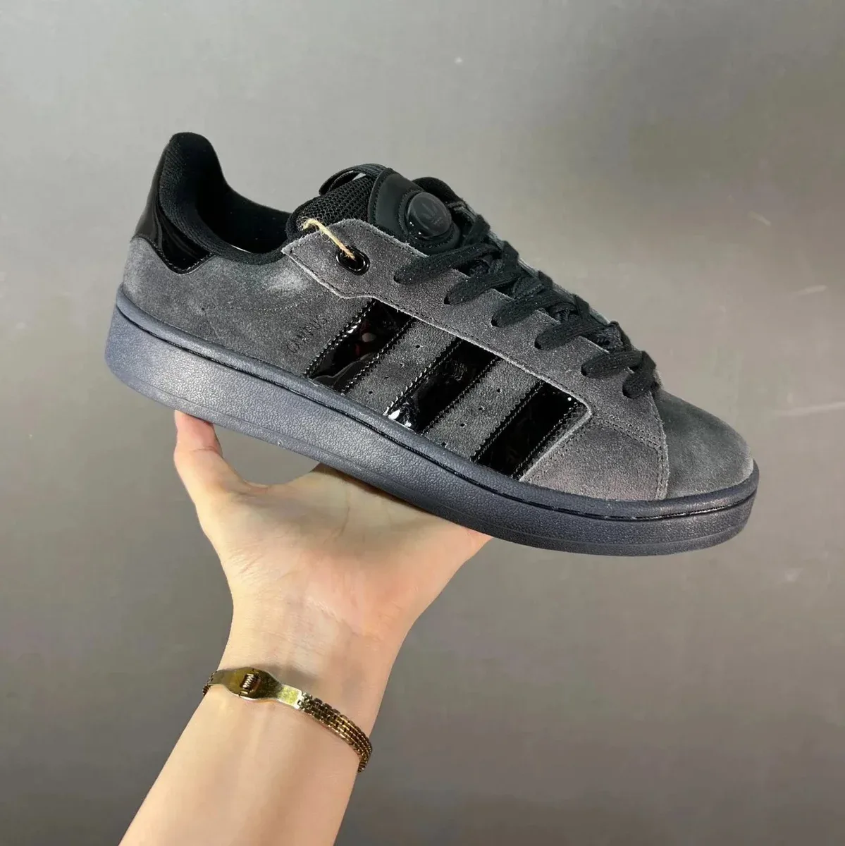 Adidas Adidas Stan Smith Grey/Black Sneakers Grey