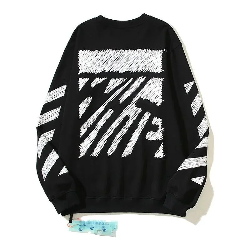 Off-White Off-White Out Of Office Black Graphic Sweatshirt Black - 1