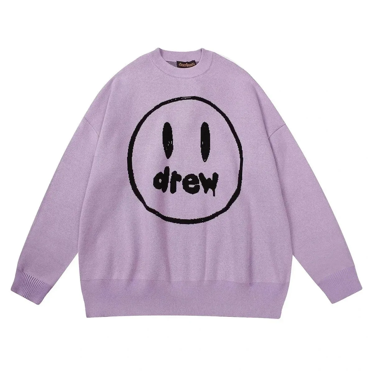Drew House Drew House Smiley Sweater Purple Purple - 1