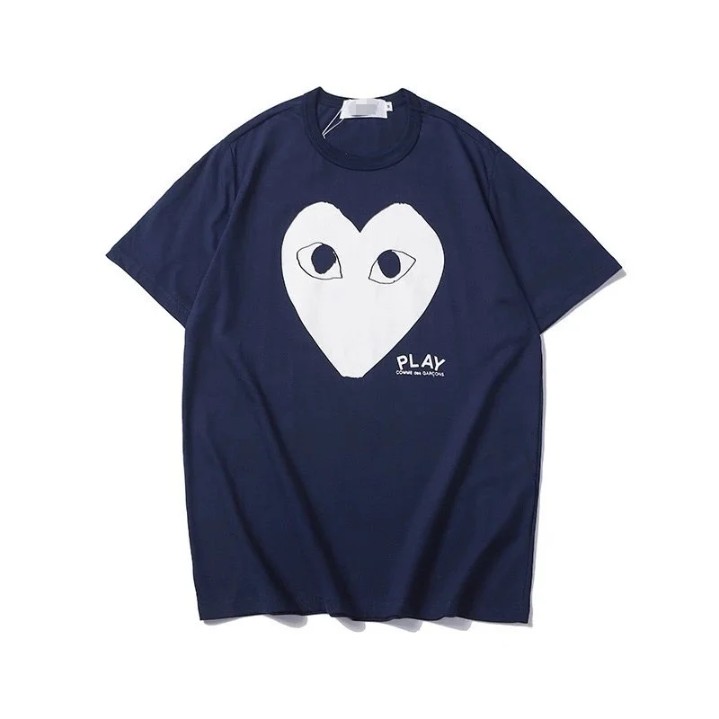 Comme des Garçons Comme des Garçons Play Heart T-Shirt Navy Navy - 1